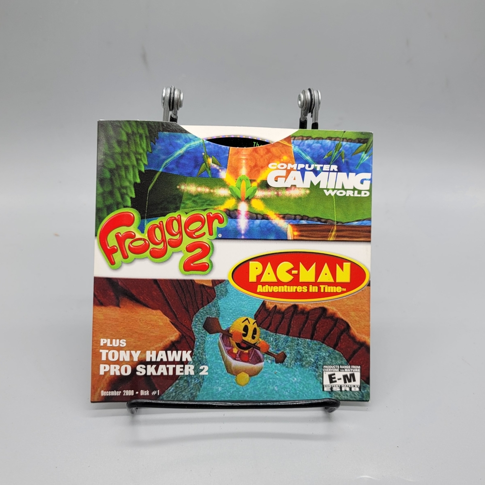 Vintage Computer Gaming World Magazine Demo Disk from December 2000